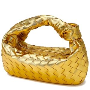 Tiffany & Fred Paris Woven
Leather Knot Satchel